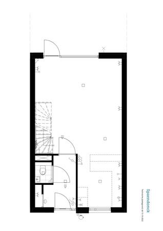 Floorplan - Weverskaarde 26, 5014 DX Tilburg